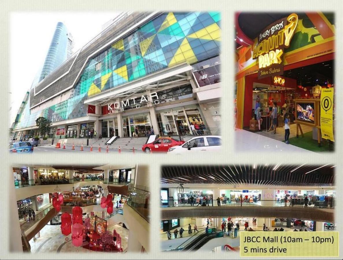 Seaview Condo Near Rf Mall, Food Court & Free Netflix Johor Bahru Extérieur photo